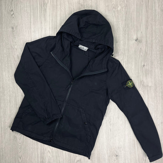 Stone Island Hooded Overshirt - Black Castmark