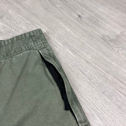 Stone Island Cargo Shorts - Musk Green Castmark
