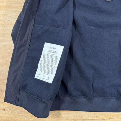 Stone Island Soft Shell-R Jacket in Navy Castmark