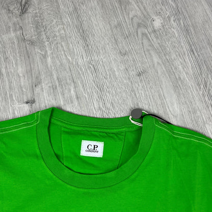 CP Company Printed T-Shirt - Green Castmark