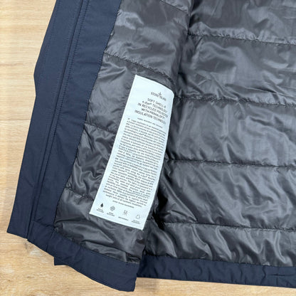 Stone Island Soft Shell-R Jacket with Primaloft Insulation in Navy Castmark