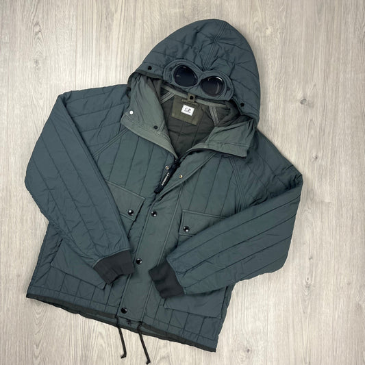 CP Company Liner Goggle Jacket - Dark Shadow Castmark