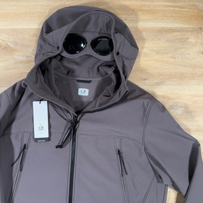 CP Company Shell-R Goggle Jacket in Violet Castmark