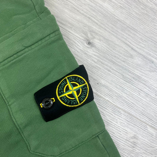 Stone Island Dyed Sweatpants - Olive Castmark