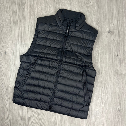 CP Company DD Shell Gilet - Black Castmark