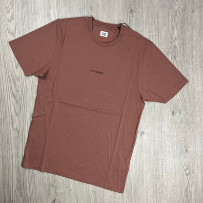 CP Company Printed T-Shirt - Cedar Wood Castmark