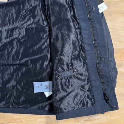 Stone Island Crinkle Reps R-NY Jacket in Navy Castmark