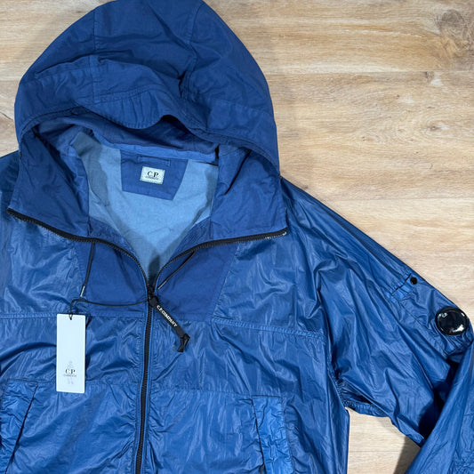 CP Company CS II Mixed Lens Jacket in Oceana - Blue Castmark