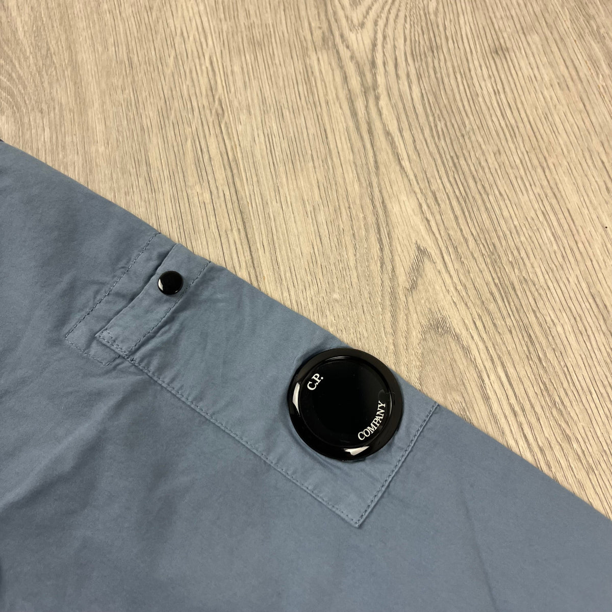 CP Company Zip Overshirt - Flint Stone Castmark