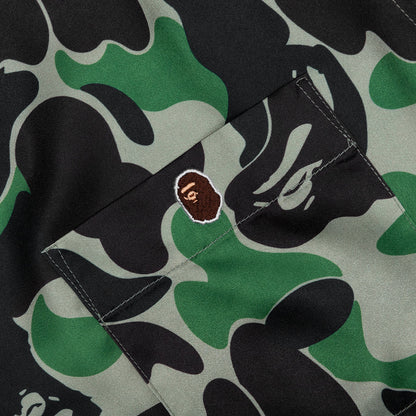 ABC Camo Open Collar S/S Shirt - Green