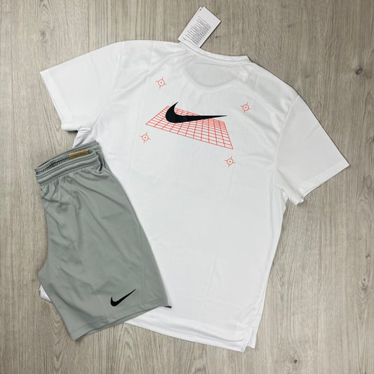 Nike Miler Set - White/Grey