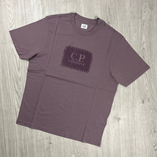 CP Company Stamp T-Shirt - Dove Castmark