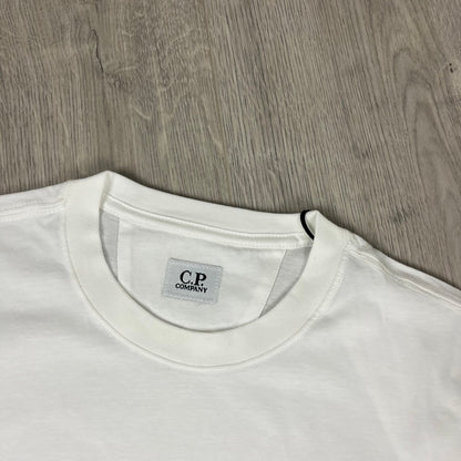 CP Company Stamp T-Shirt - White Castmark