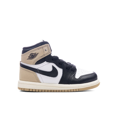 Air Jordan 1 Retro High OG (TD) - Black/Legend MD Brown/White