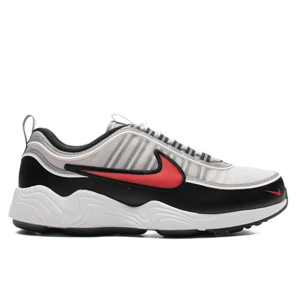 Air Zoom Spiridon - Metallic Silver/Sport Red/Black/White