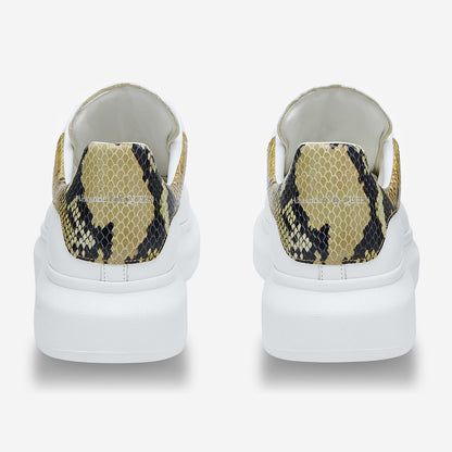 Alexander McQueen Python Print Oversized Sneaker