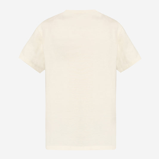 Alexander McQueen Flocked Logo T-Shirt