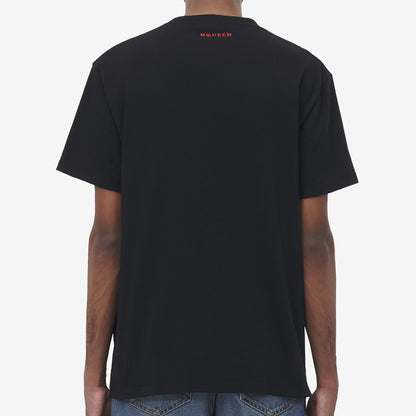 Alexander McQueen Lily Print T-Shirt