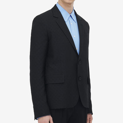 Alexander McQuuen Skull Jacquard Deconstructed Jacket