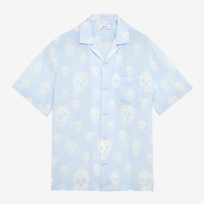 Alexander McQueen Skull Print Hawaiian Shirt