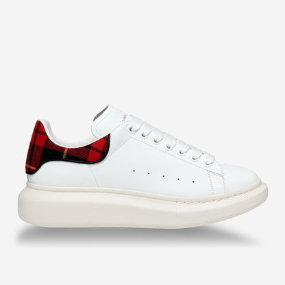 Alexander McQueen Tartan Heel Oversized Sneaker