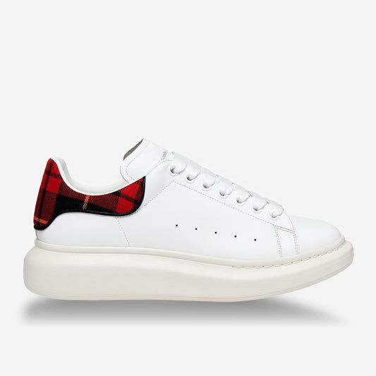 Alexander McQueen Tartan Heel Oversized Sneaker