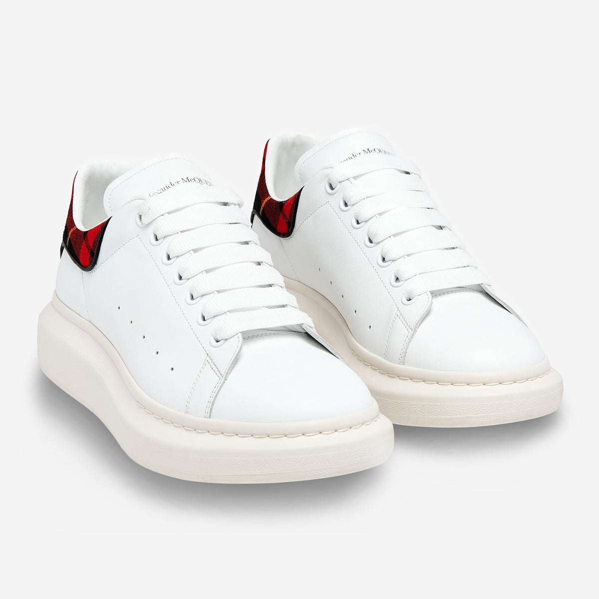 Alexander McQueen Tartan Heel Oversized Sneaker