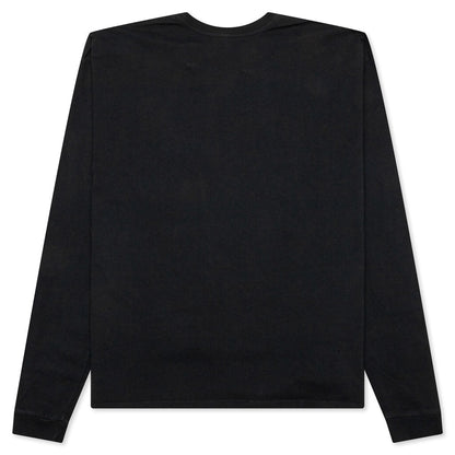 All the Things I Want Today Longsleeve - Washed Black