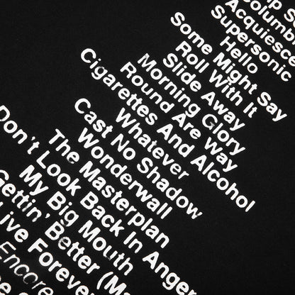 Pleasures x Oasis All Access T-Shirt - Black