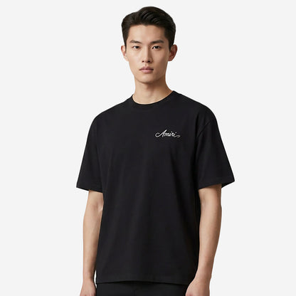 Amiri Checkered Patch Skate T-Shirt
