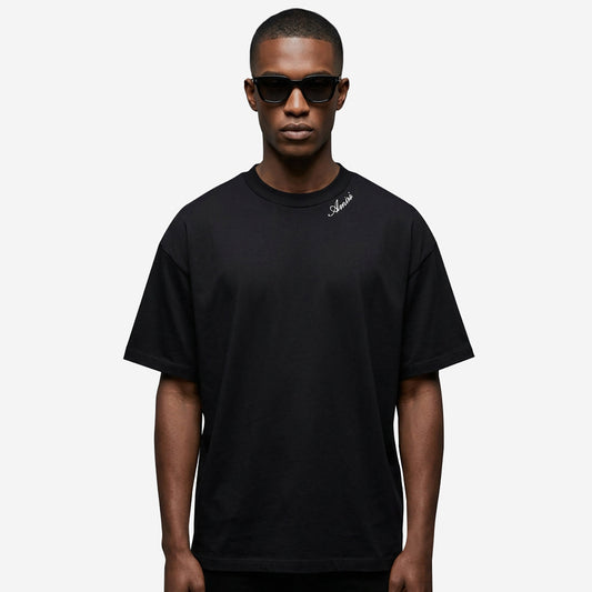 Amiri Script Neck T-Shirt