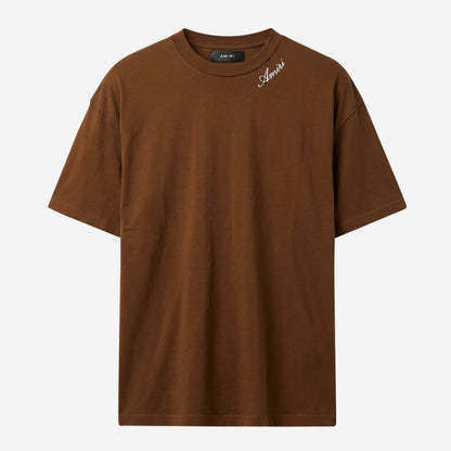 Amiri Script Neck T-Shirt