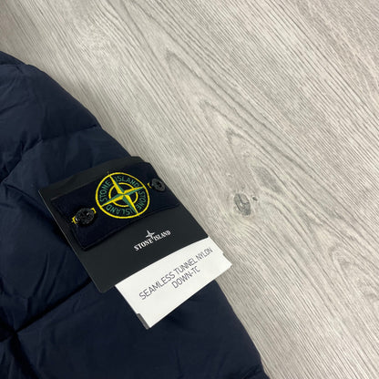 Stone Island Nylon Down Jacket - Navy Castmark