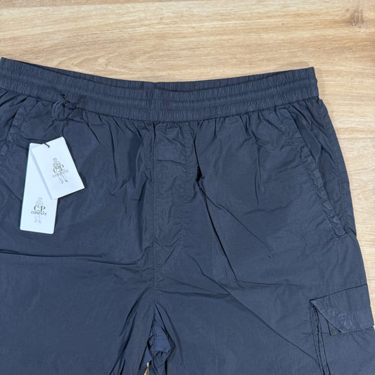 CP Company Chrome-R Cargo Shorts in Navy Castmark