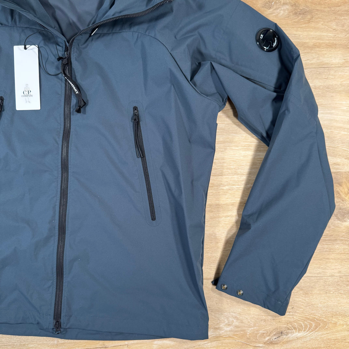 CP Company Pro-Tek Lens Jacket in India Ink Castmark