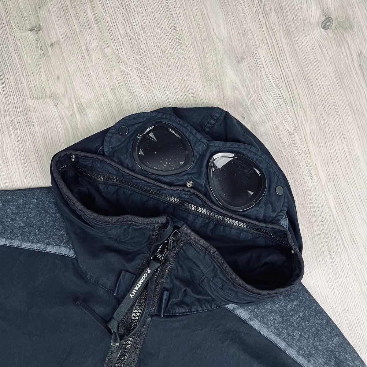 CP Company Goggle Jacket - Navy Castmark