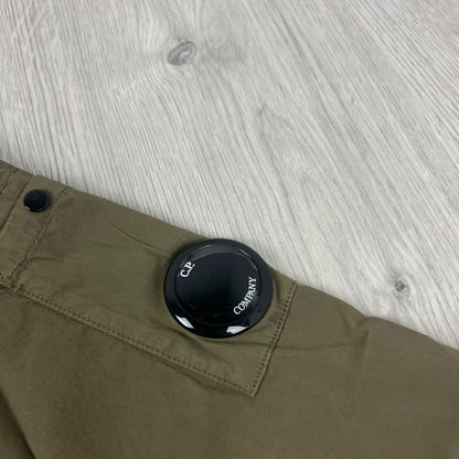CP Company Zip Overshirt - Ivy Green Castmark