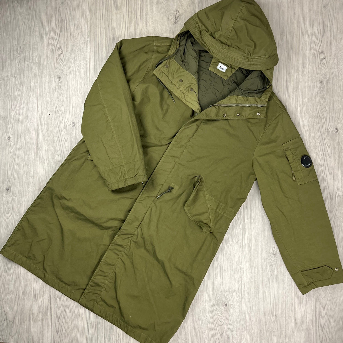 CP Company Twill Parka Jacket - Capers Castmark