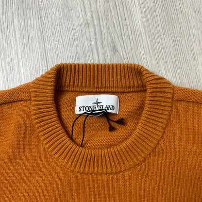 Stone Island Knit Sweatshirt - Orange Castmark