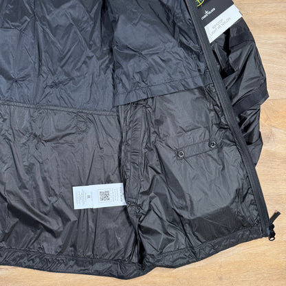Stone Island Ripstop Light HT Nylon Jacket in Lead Grey Castmark