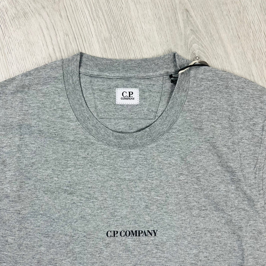 CP Company Printed T-Shirt - Grey Castmark