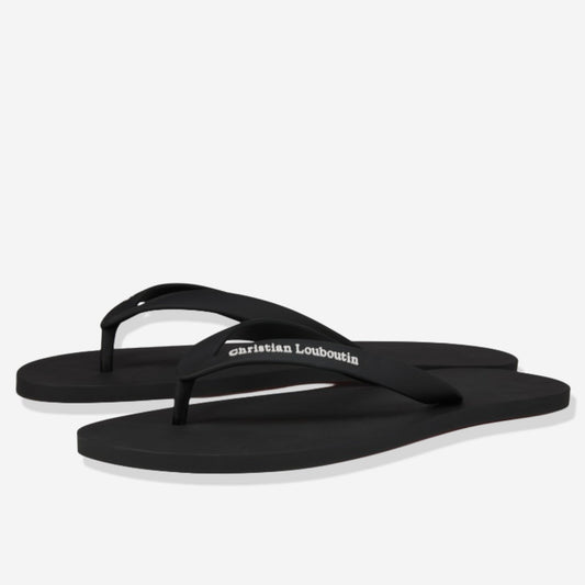 Christian Louboutin Summer Flat Rubber Thong Sandal