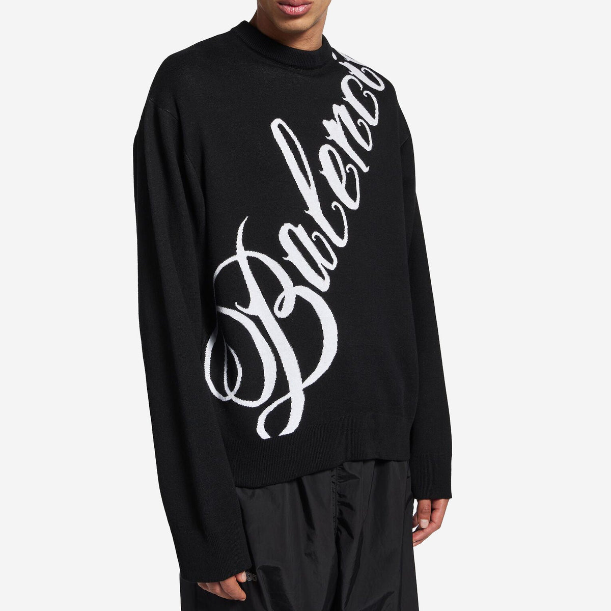 Balenciaga Big B Crewneck Knitwear