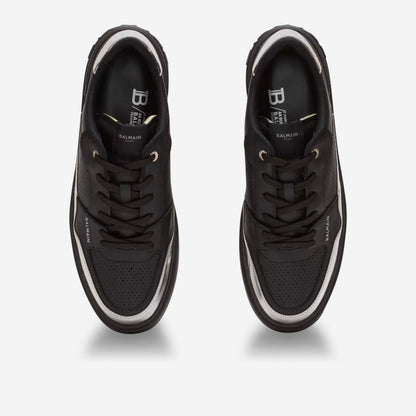 Balmain B-Court Flip Leather Sneakers