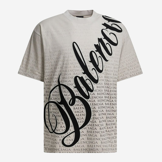Balenciaga Big B Medium Fit T-Shirt