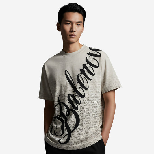 Balenciaga Big B Medium Fit T-Shirt