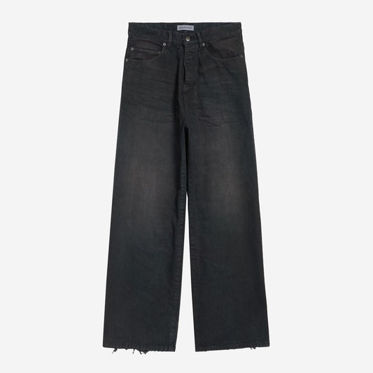 Balenciaga Japanese Denim Casual Trousers