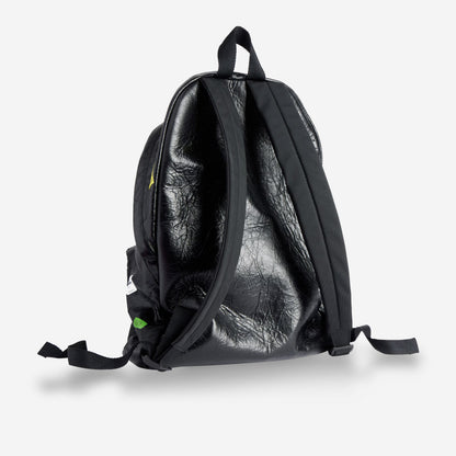 Balenciaga Printed Stickers Explorer Backpack