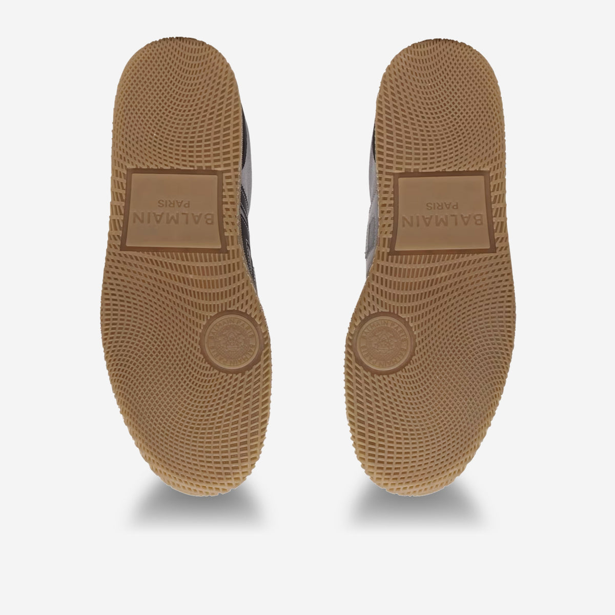 Balmain Suede Swan Sneakers