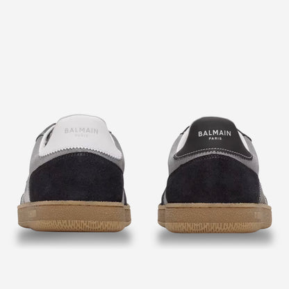 Balmain Suede Swan Sneakers